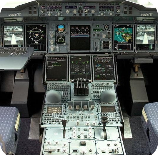 Cockpit Airbus A380