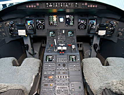 Cockpit Bombardier CRJ-700